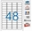 e48_11272 - 10 Hojas A4 seguridad VOID Apli -  45,7 x 21,2 mm - Imagen 1
