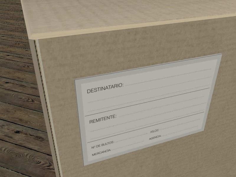 ENV001 - Etiqueta de envío - Rollo de 500 ud - 150 x 100 mm - Etiquetas