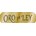 JOY002 - Etiquetas joyería Oro 1ª ley - Rollo de 500 ud - 22 x 7 mm - Imagen 1