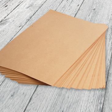 KR01A - Papel kraft adhesivo - 100 hojas A4 - 210 x 297 con corte dorsal - Imagen 2