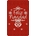 N24 - Etiqueta regalo Feliz Navidad Roja -  Rollo de 250ud - 50 x 30 mm - Imagen 2