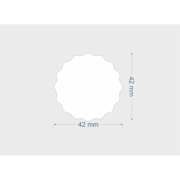 N28 - Etiquetas en catalán "Bon Nadal Collage" 3 modelos en 1 rollo - Rollo de 250 ud - 42 mm Ø - Imagen 2