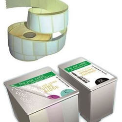 VOID003 -  Etiquetas seguridad void con reimpresión 500 ud - 50x25 mm - Imagen 2