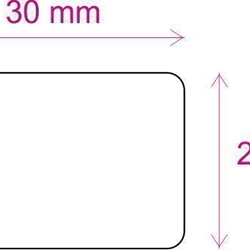 VOID005 - Etiquetas seguridad Void con reimpresión 1.000 ud - 30 x 20 mm - Imagen 1