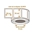 ZBLR010 - Papel Térmico adhesivo Hot Melt - Rollo de 1.500 uds - 80 x 100 mm - Imagen 1